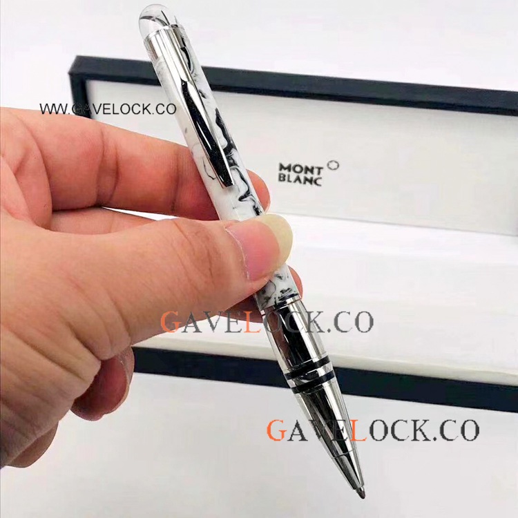 Wholesale Fake Montblanc Pen Starwalker White Ballpoint Pen